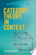 Cover of Category Theory in Context