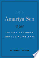 Cover of Collective Choice and Social Welfare