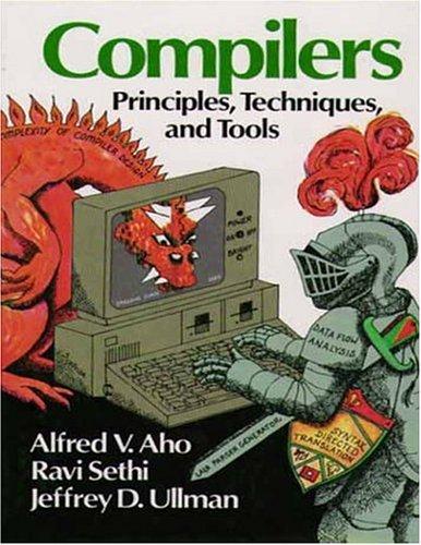 Cover of Compilers: Principles Techniques and Tools