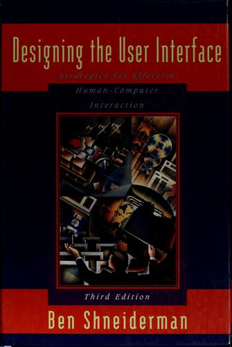 Cover of Designing the User Interface